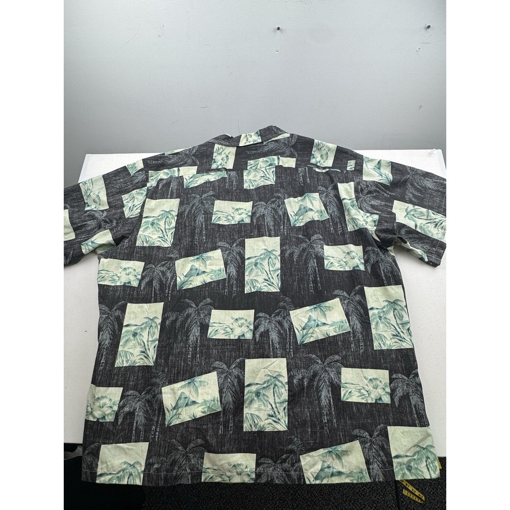 Nui Nalu Hawaiian Shirt Mens 4XL Floral Palm Trees Camp Vintage USA Aloha - Picture 12 of 14